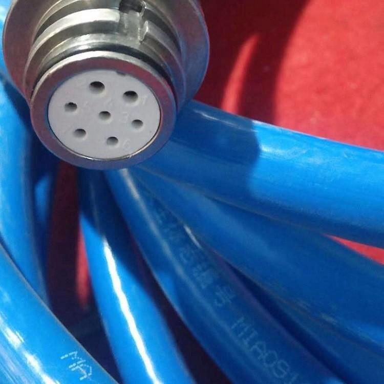 LCYVB-7-1-25鋼絲編織橡膠護套連接器七芯KTC101系統(tǒng) 天津華寧電子有限公司